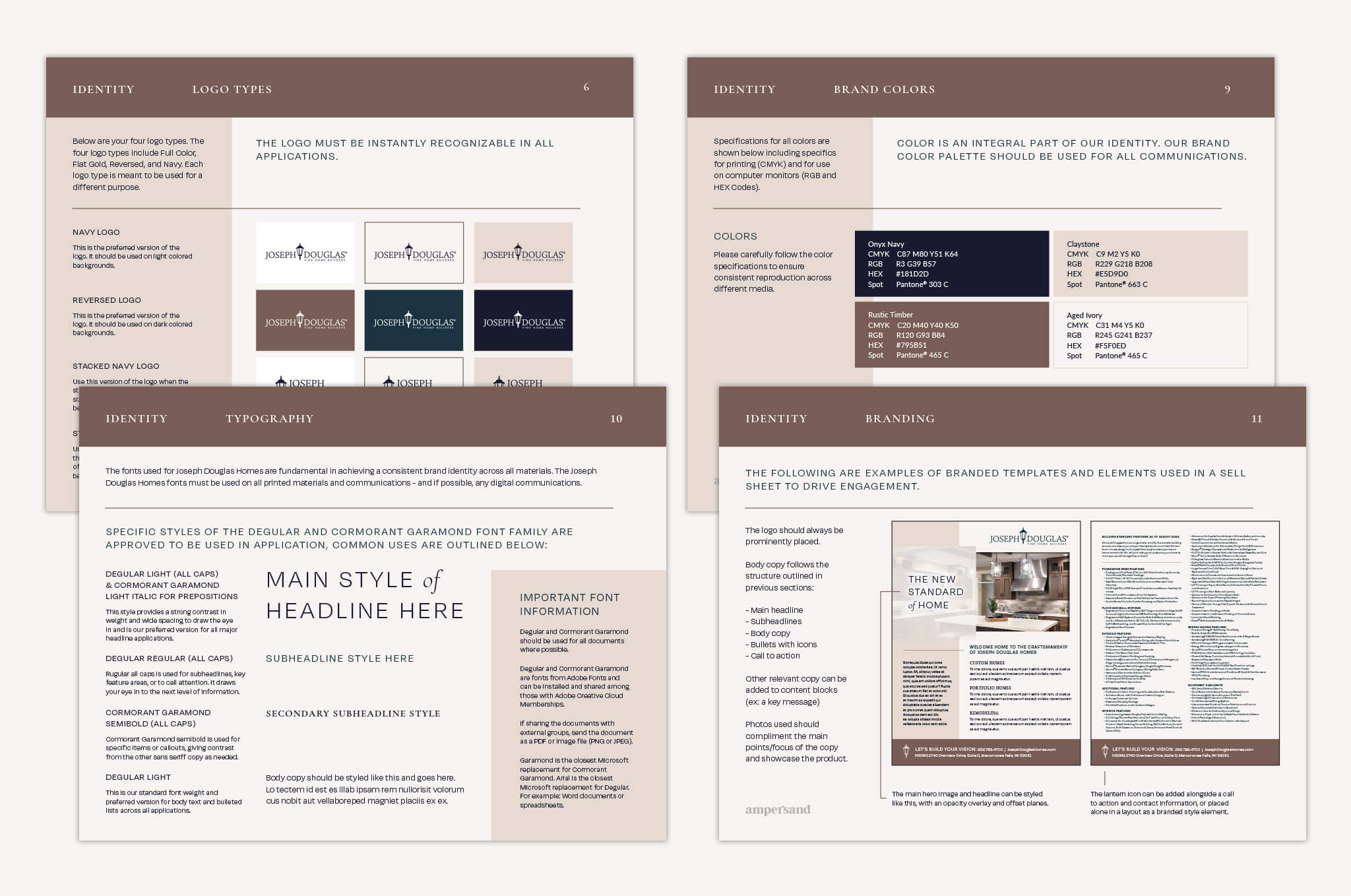 JDH Brand Standards Mockup
