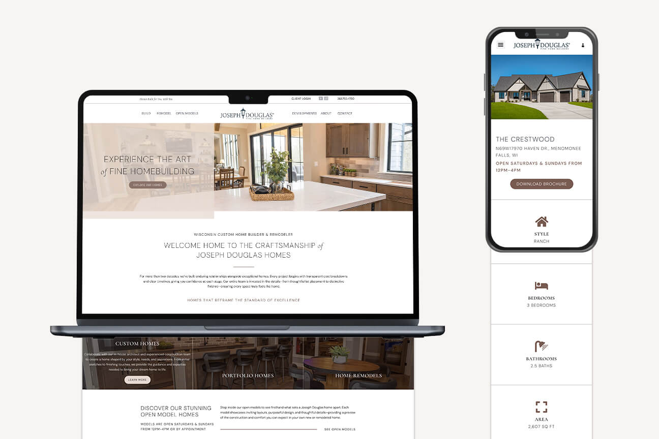 JDH Web mockup