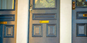 Front door to a marketing agency